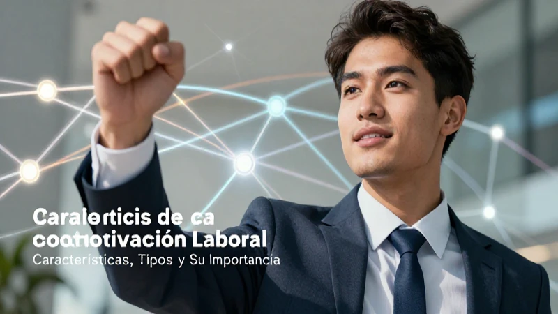 Retrato dinámico de motivación profesional