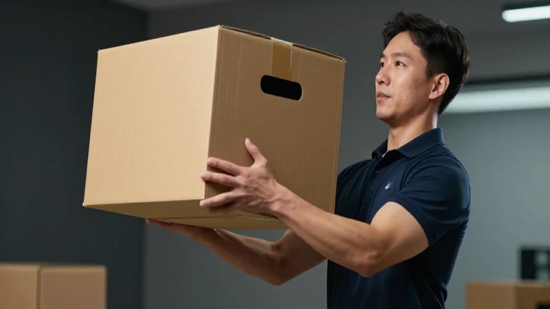 Domina técnicas efectivas para mover objetos o personas con facilidad 3 Profesor levanta caja con técnica correcta