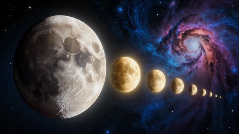 Origen lunar: teorías, fases y misterios