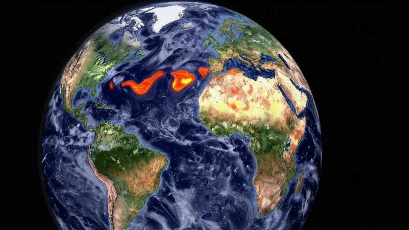 Movimiento de la Tierra: Climas y Zonas Térmicas Explicadas 6 Globo terrestre realista mostrando climas dinámicos