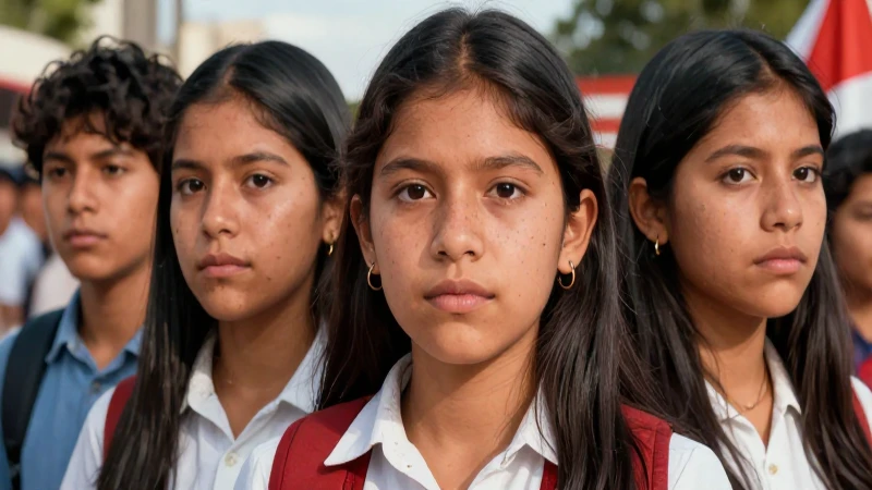 Jóvenes líderes mexicanos protestan con determinación