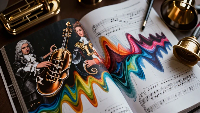 Movimientos musicales: arte, historia, diseño