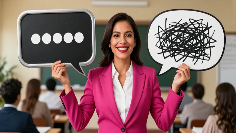 Muletillas: 50 Ejemplosque No Puedes Ignorar en Conversación 12 Maestra mexicana presenta contraste educativo dinámico