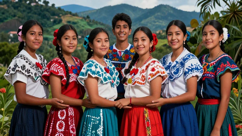 Qué son el multiculturalismo y sus características 7 Estudiantes diversos en México representan la diversidad cultural