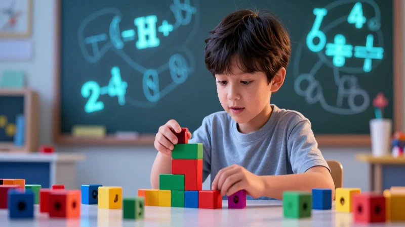 Bloques dinámicos de matemáticas para aprender