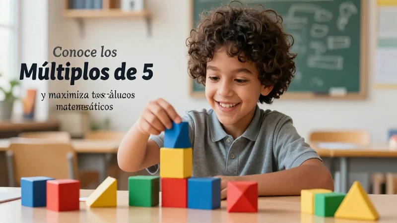 Práctica de múltiplos de cinco