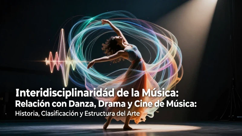 Música se relaciona con danza, drama y cine