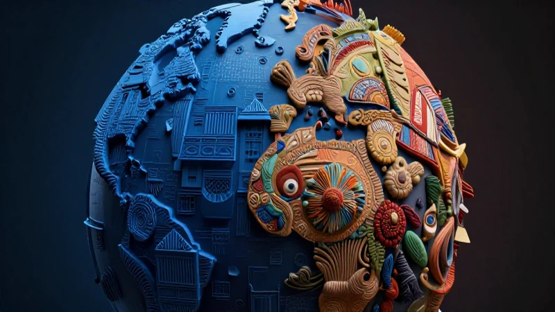 Globo dual: estructura y tradición cultural