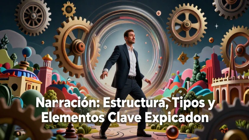 Narración: Estructura, Tipos y Elementos Clave Explicados 7 Narrativa, tiempo y estructura explicados visualmente