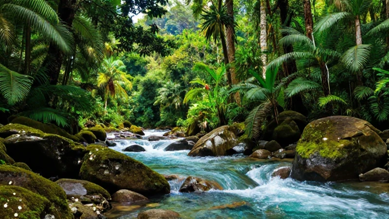Naturaleza: Concepto, Tipos, Elementos e Impacto Ambiental 3 Naturaleza vibrante y detallada del ecosistema