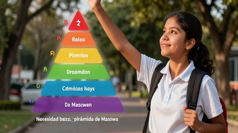 Maslow explica la satisfacción de necesidades básicas
