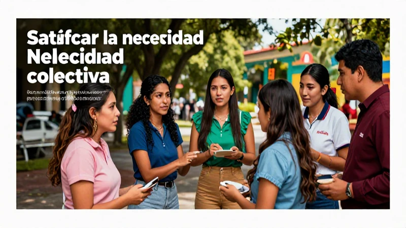 Colaboración comunitaria vital en México