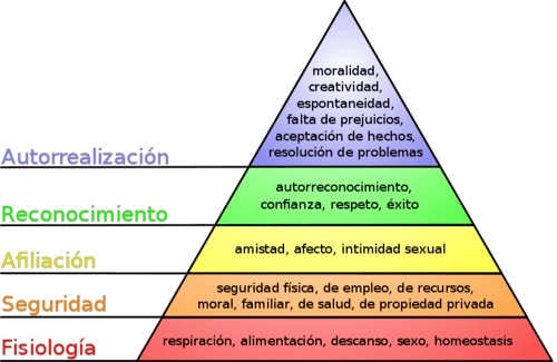 necesidades concepto tipos ejemplos y piramide