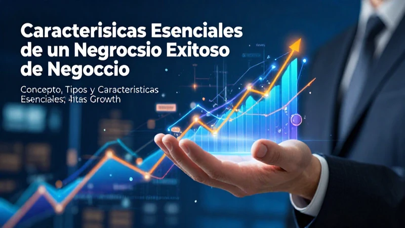 Negocio: Concepto, Tipos y Características Esenciales 3 Claves para el éxito empresarial