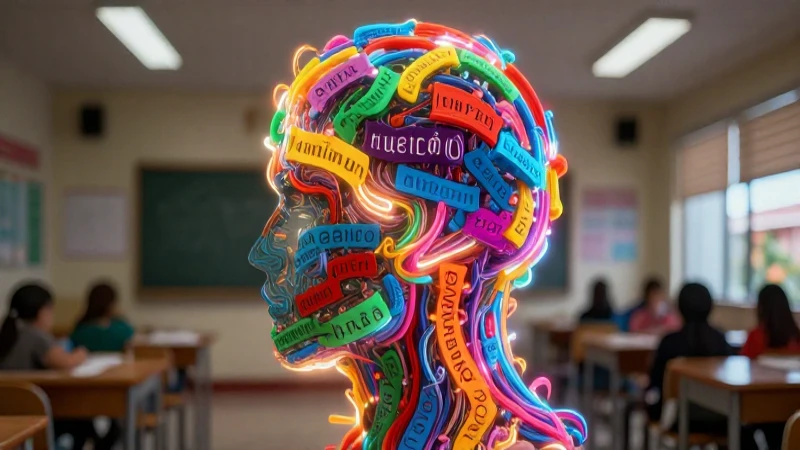 Neologismos: 50 Ejemplos de Neologismos Innovadores 3 Mente conceptual brillante, estilo educativo moderno
