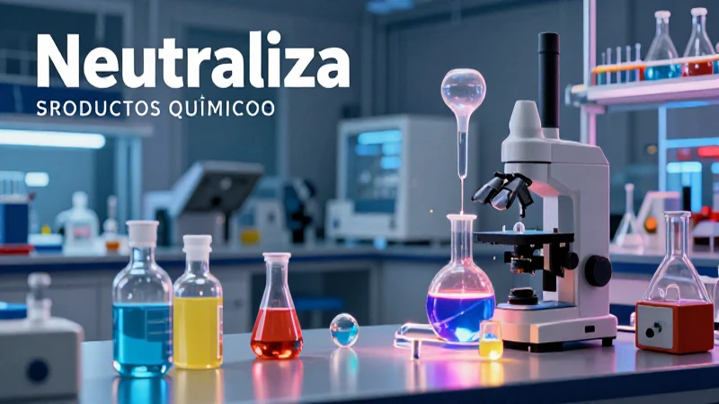 Neutralización química segura y eficiente