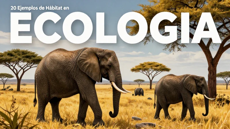 Elefantes en sabana africana de nicho ecológico