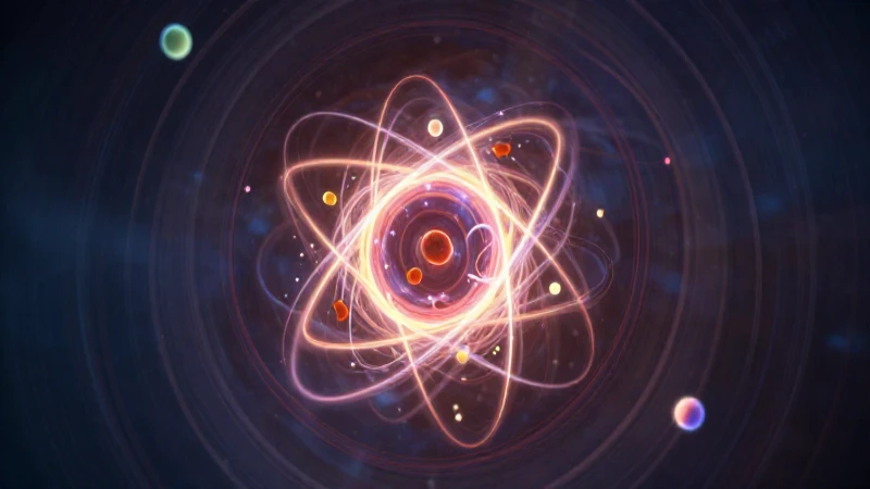 Niveles atómicos según el modelo atómico de James Chadwick 4 Núcleos atómicos vibrantes en detalle científico