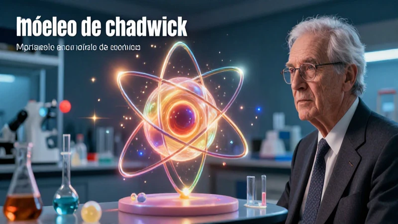 Niveles atómicos según el modelo atómico de James Chadwick 6 Modelo de Chadwick ilumina la estructura atómica