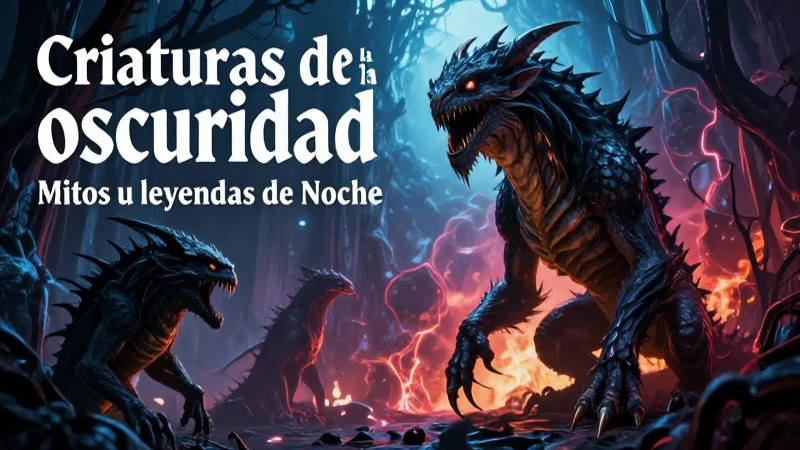 Noche: Definición y concepto que debes conocer hoy 5 Criaturas oscuras: Mitos y conceptos de la noche