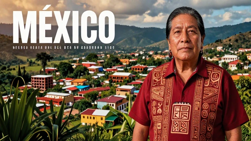 Maestra mexicana, cultura indígena y paisaje vibrante