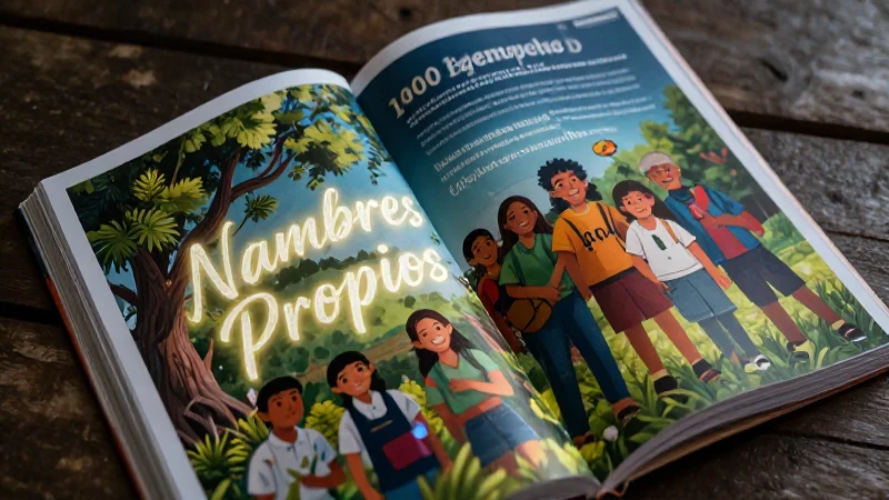 Recursos ilustran cien nombres propios