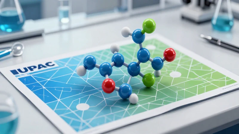 La IUPAC estandariza la nomenclatura molecular