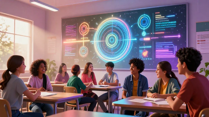 Colaboración vibrante en clase moderna mexicana