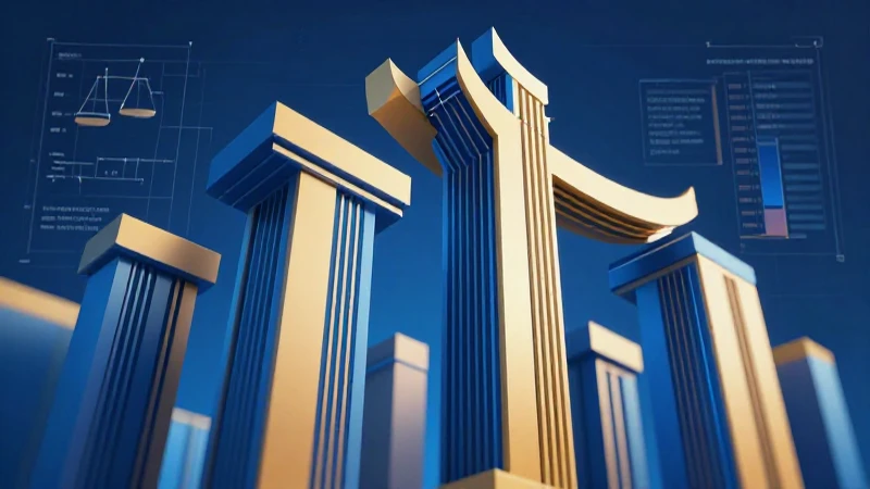 Qué son las normas jurídicas y cuáles son sus características 6 Columnas jurídicas geométricas en estilo moderno y vibrante