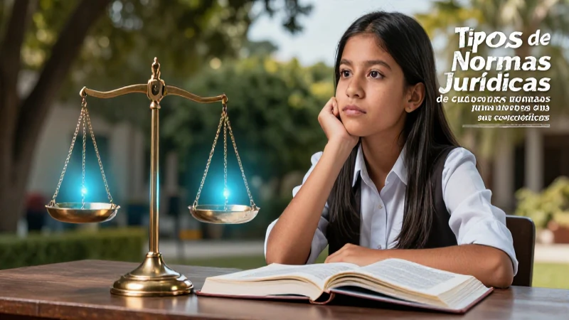 Qué son las normas jurídicas y cuáles son sus características 4 Estudiante mexicano reflexiona sobre el derecho detallado