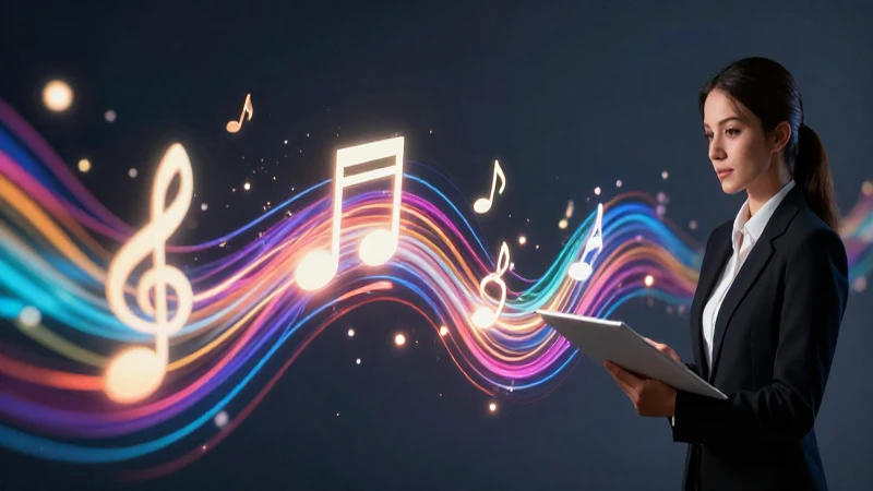 Nota musical: Definición y su papel en notas musicales 5 Arte musical abstracto dinámico para revista educativa