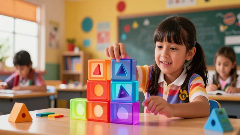 Estudiante aprende matemáticas con vibrante estética mexicana