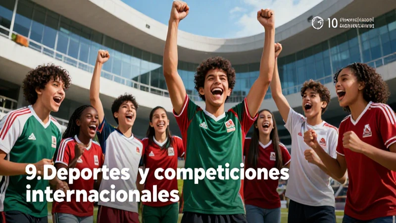 Deportes internacionales y competiciones actualizadas para estudiantes