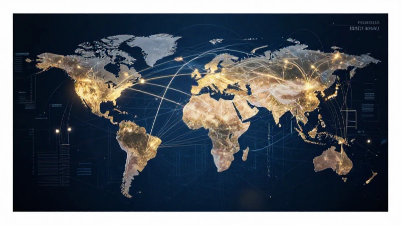 Redes financieras globales futuristas y dinámicas