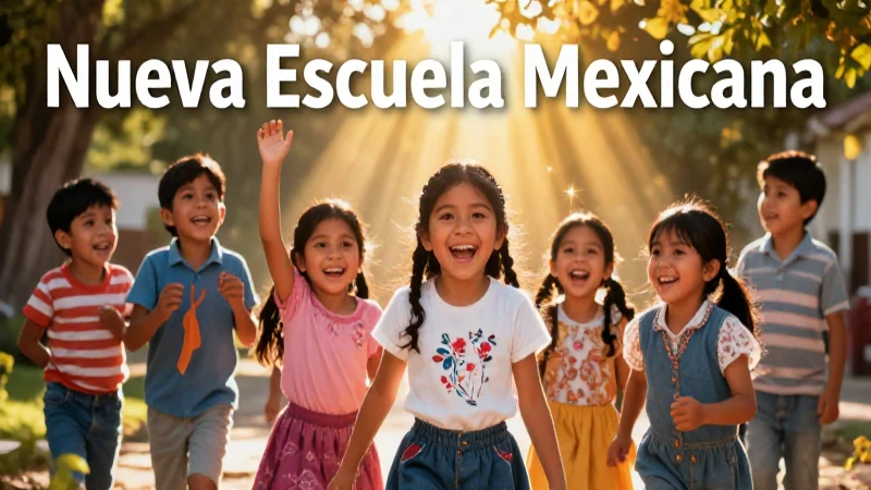Niños mexicanos alegres en escena aspiracional