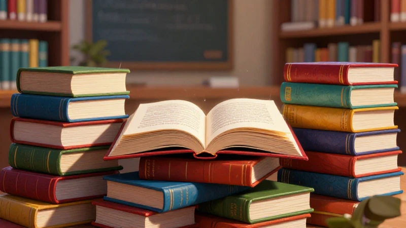 Novela: Concepto, Tipos, Estructura y Ejemplos Clave 4 Libros coloridos y una novela brillante en un ambiente académico