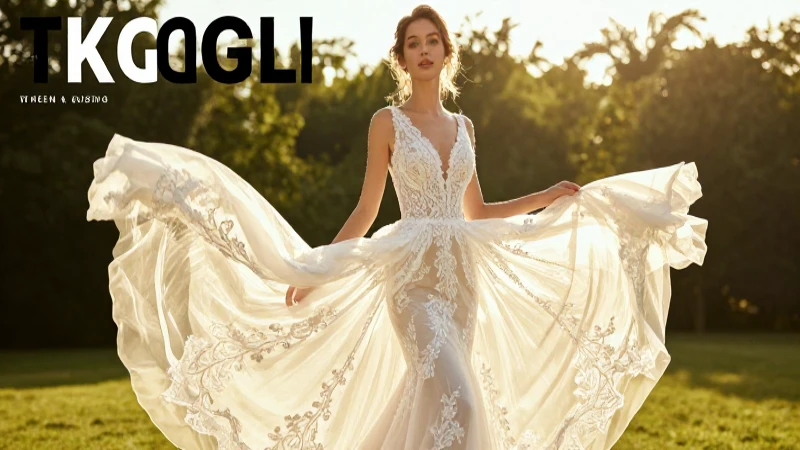 Novia elegante con luz dorada cinematográfica