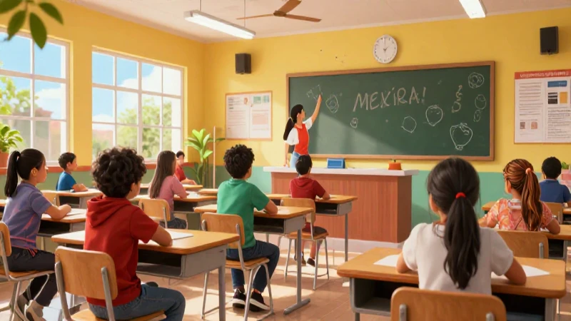 Aula moderna mexicana, crecimiento académico y futuro brillante