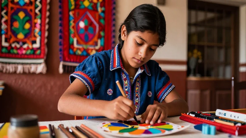 Conoce la nueva escuela mexicana de artes en este Conoce PDF 4 Joven estudiante mexicano crea arte vibrante