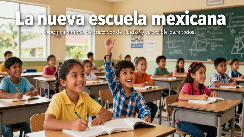 Educación mexicana accesible, inclusiva y de alta calidad