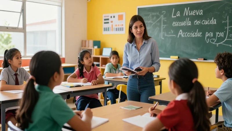 Nueva Escuela Mexicana: educación de calidad para todos
