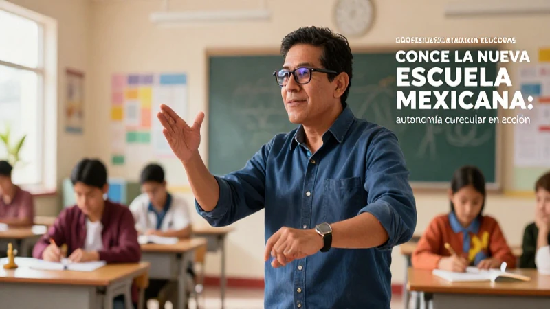 Retrato hiperrealista de educador mexicano moderno