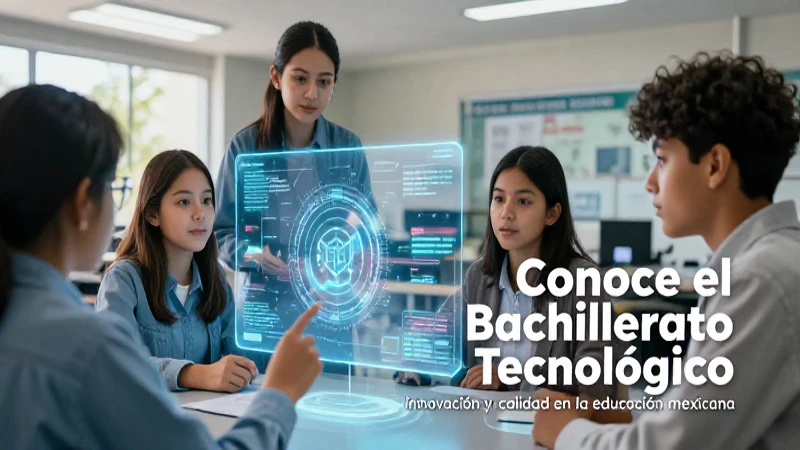 Conoce el bachillerato tecnológico: innovación y calidad en la educación mexicana 3 Bachillerato tecnológico innovador y de calidad