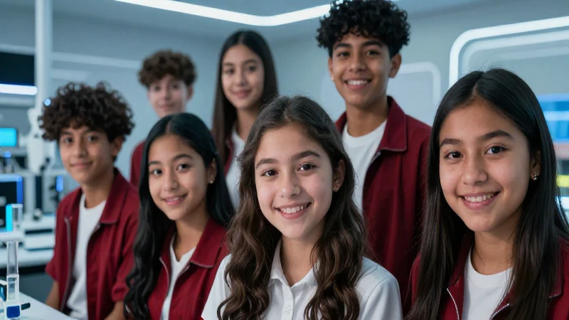 Conoce el bachillerato tecnológico: innovación y calidad en la educación mexicana 4 Estudiantes mexicanos en laboratorio de tecnología