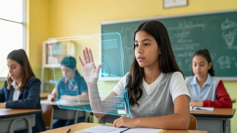 Conoce el bachillerato tecnológico: innovación y calidad en la educación mexicana 5 Estudiante interactúa con tecnología avanzada