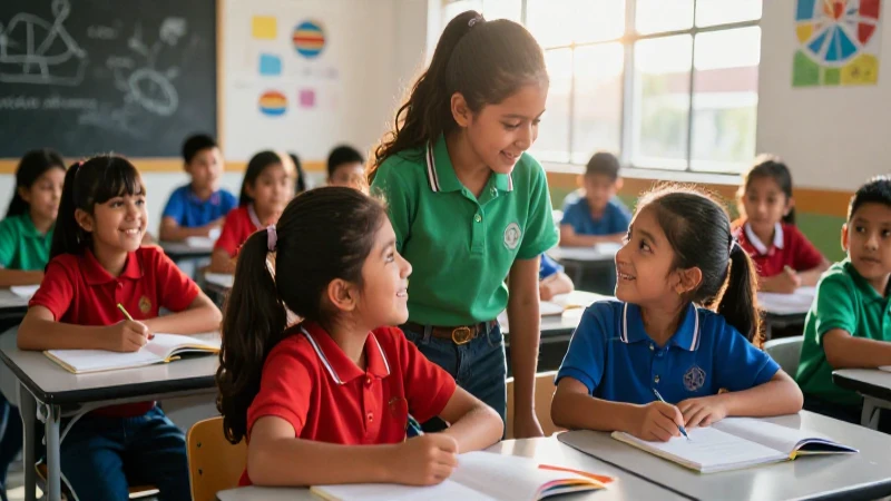 Educación mexicana vibrante y colaborativa