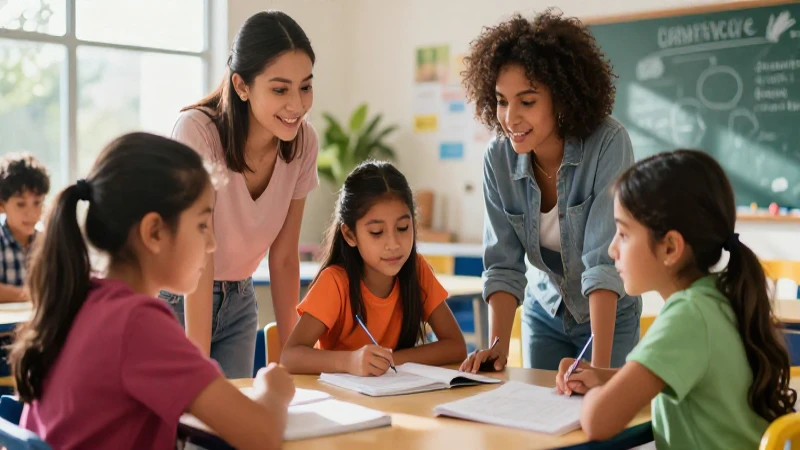 Estudiantes mexicanos colaboran con energía vibrante