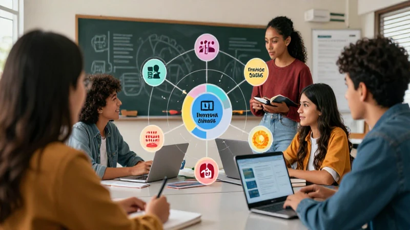 Aprendizaje digital colaborativo en un aula mexicana
