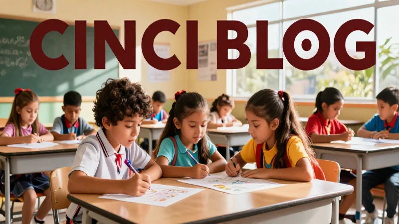 Guía diagnóstico escuela mexicana: Cambia tu educación 3 Niños mexicanos colaboran en aula moderna