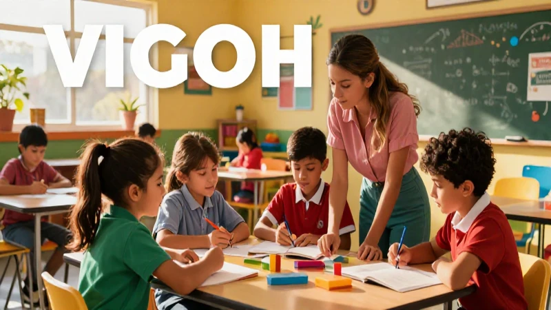 Niños mexicanos aprenden en un proyecto educativo vibrante